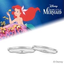 K.UNO BRIDAL（ケイウノ ブライダル）:[Disney]Light in the sea 『リトル・マーメイド』結婚指輪