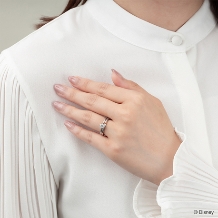 K.UNO BRIDAL（ケイウノ ブライダル）:NEW Tied with Love 「ミッキー＆ミニー」 婚約指輪