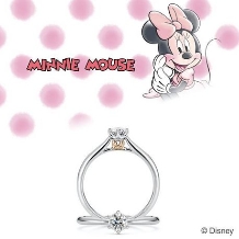 K.UNO BRIDAL（ケイウノ ブライダル）:NEW Tied with Love 「ミッキー＆ミニー」 婚約指輪