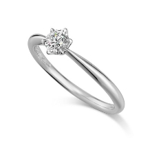 K.UNO BRIDAL（ケイウノ ブライダル）:NEW 【カテリーナ・コルテ】人気デザインの石座の高さを抑えた婚約指輪
