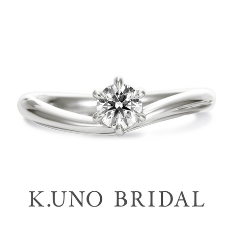 K.UNO BRIDAL（ケイウノ ブライダル）:【ケイウノ】手をとり誓いのキスをする、ロマンチックなシーンをイメージ