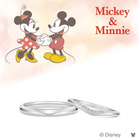 K.UNO BRIDAL（ケイウノ ブライダル）:[Disney] ミッキー＆ミニー / Be With Me マリッジリング