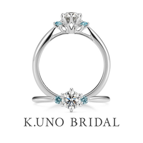 K.UNO BRIDAL（ケイウノ ブライダル）:【ブループーロ】花嫁を祝福する”サムシングブルー”の青い輝き
