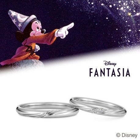 K.UNO BRIDAL（ケイウノ ブライダル）:NEW Stellar Maestro ディズニー映画『ファンタジア』 結婚指輪