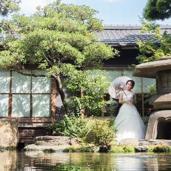 12 1 火 800坪日本庭園 老 つきじ治作のブライダルフェア ゼクシィ