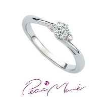 【プチマリエ】いつまでも可愛らしさを忘れないピンクダイヤのリング