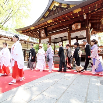 【御所前和婚が人気】組数限定◆京都の歴史ある神社で本格挙式