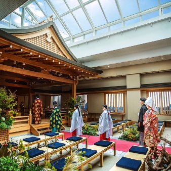 ホテルモントレ ラ・スール大阪：【全天候型！関西最大級の本格神殿】上質ホテルで叶う和婚フェア
