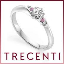 TRECENTI（トレセンテ）:【ドゥエマーニ・ルーチェ】ふたりの愛が永遠につづくようにと、願いを込めたリング