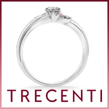 TRECENTI（トレセンテ）:【ドゥエマーニ・ルーチェ】ふたりの愛が永遠につづくようにと、願いを込めたリング