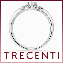 TRECENTI（トレセンテ）:【インコントロ】これから増えていく大切な記念日を祝福するリング