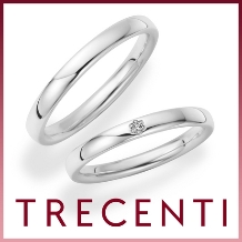 TRECENTI（トレセンテ）:【コルニオーロ】愛されるよろこび。きらめくダイヤモンドを薬指に添えて