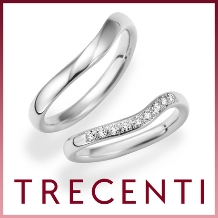 TRECENTI（トレセンテ）:【ローサS】愛されるよろこび。きらめくダイヤモンドを薬指に添えて