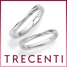 TRECENTI（トレセンテ）:【プロメッサ】ふたりの愛が永遠につづくようにと、願いを込めたリング