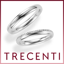 TRECENTI（トレセンテ）:【コンティニュアーレ】これから増えていく大切な記念日を祝福するリング