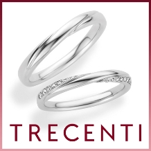 TRECENTI（トレセンテ）:【ドルチェ】ふたりの愛が永遠につづくようにと、願いを込めたリング