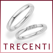 TRECENTI（トレセンテ）:【フェリーチェ・モデラート】ふたりの明るい未来への希望を贅沢な輝きにとじこめて。