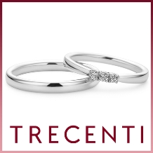 TRECENTI（トレセンテ）:【フェリーチェ・モデラート】ふたりの明るい未来への希望を贅沢な輝きにとじこめて。