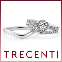 TRECENTI（トレセンテ）:【ブリランテ】ふたりの愛が永遠につづくようにと、願いを込めたリング
