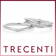TRECENTI（トレセンテ）:【パーチェ】ふたりの愛が永遠につづくようにと、願いを込めたリング