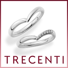 TRECENTI（トレセンテ）:【オルキデーア】愛されるよろこび。きらめくダイヤモンドを薬指に添えて