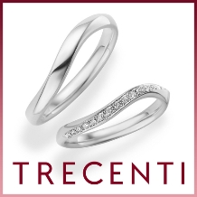 TRECENTI（トレセンテ）:【ジーリョ ウェーブ】愛されるよろこび。きらめくダイヤモンドを薬指に添えて