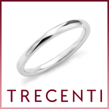 TRECENTI（トレセンテ）_【ローサ】薔薇の花言葉を表現したシンプルで美しい結婚指輪