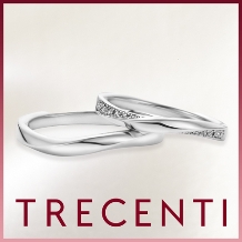 TRECENTI（トレセンテ）:【マトリモニオ】ダイヤモンドで繋ぐふたりの確かな絆