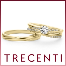 TRECENTI（トレセンテ）:【レガーメ】ふたりの愛が永遠につづくようにと、願いを込めたリング