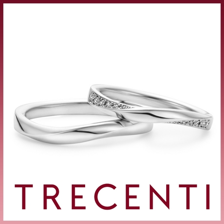 TRECENTI（トレセンテ）:【マトリモニオ】『双子ダイヤモンド』で繋ぐふたりの確かな絆