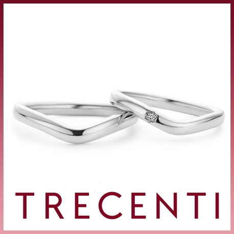 TRECENTI（トレセンテ）:【コルニオーロV】愛されるよろこび。きらめくダイヤモンドを薬指に添えて