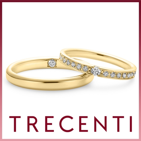 TRECENTI（トレセンテ）:【フェリーチェ双子ダイヤモンド】ふたりの明るい未来の希望を贅沢な輝きに閉じ込めて