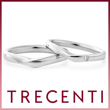TRECENTI（トレセンテ）:【ウルバーノV0.01ct】凛とした存在感を放つダイヤモンドが特徴。