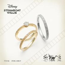 JEWEL SEVEN BRIDAL:Disney STEAMBOAT WILLIE クラシカルでお洒落な雰囲気が魅力