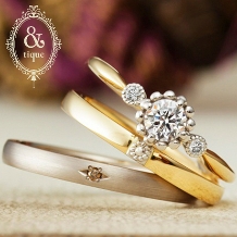 JEWEL SEVEN BRIDAL:お互いのダイヤモンドに誓いをこめて。シンプルな中にふたりらしさ溢れるリング