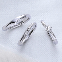 JEWEL SEVEN BRIDAL:螺旋のように舞い降りるダイヤが全方向どこからも指を美しく見せてくれる