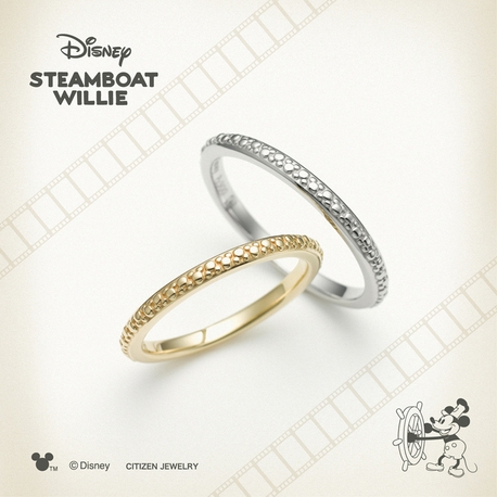 JEWEL SEVEN BRIDAL:Disney STEAMBOAT WILLIE ミッキーを忍ばせたお茶目なリング