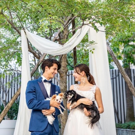 ビアンカーラ ヒルサイドテラス(BIANCARA HILLSIDE TERRACE):【愛犬も大事な家族】挙式も披露宴も一日一緒に!徹底サポート