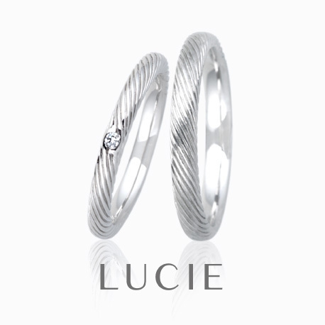 LUCIE（ルシエ）:【オートクチュール作品】「麻糸」をイメージした 他にはない結婚指輪
