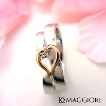 MAGGIORE アートダイヤモンド（マジョーレ）:【マジョーレ】二人の想いをカタチに。ふたつでひとつになるマリッジ「フルメーラ」