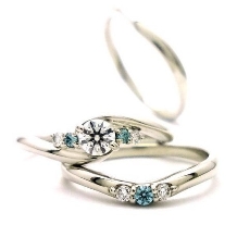 MAGGIORE アートダイヤモンド（マジョーレ）:【マジョーレ】ダイヤを包み込むような優しいデザインがフィットするエンゲージリング