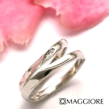 MAGGIORE アートダイヤモンド（マジョーレ）:【マジョーレ】シンプルデザインに想いを込めて。ふたつでひとつになるマリッジリング