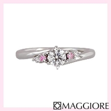 MAGGIORE アートダイヤモンド（マジョーレ）:【マジョーレ】大粒のピンクダイヤが大人の手元を華やかに彩る「カトレア」