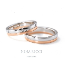 【NINA RICCI】～2種類の素材、石の種類もアレンジ自在～