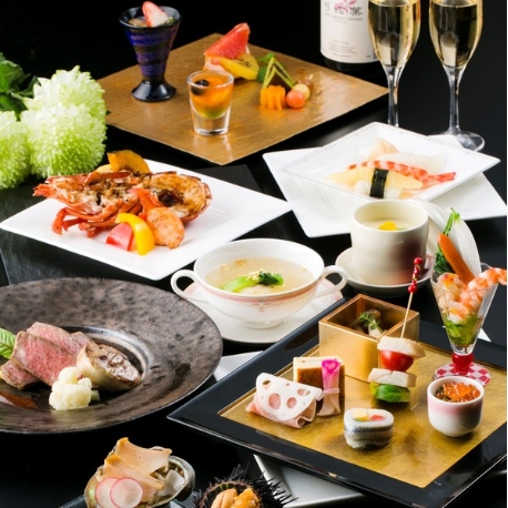 ＴＨＥ ＧＡＲＤＥＮ ＤＩＮＩＮＧ 弓絃葉：残△5月限定140万優待×6品フルコース4万→0円試食×貸切婚体験