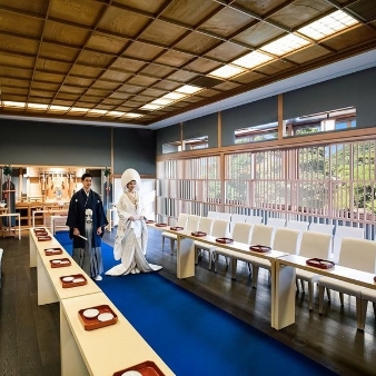 ＴＨＥ ＧＡＲＤＥＮ ＤＩＮＩＮＧ 弓絃葉：【出雲大社の分院】本格×格式和婚♪神前式×1000坪日本庭園