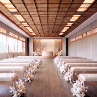 結婚式場：5月限定最大140万優待×新チャペル先行案内×予算＆日取り相談