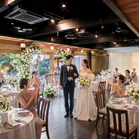ＴＨＥ ＧＡＲＤＥＮ ＤＩＮＩＮＧ 弓絃葉：【今秋！新チャペルオープン】貸切邸宅見学×美食試食×予算相談