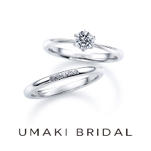 ＵＭＡＫＩ ＢＲＩＤＡＬ:【 カラー 】王道デザインは着け心地◎長く愛せ、セットリングの相性も◎