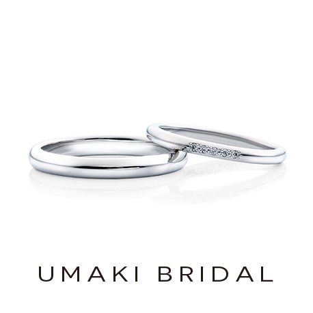 ＵＭＡＫＩ ＢＲＩＤＡＬ:【 カラー 】王道デザインは着け心地◎長く愛せ、セットリングの相性も◎